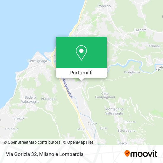 Mappa Via Gorizia 32