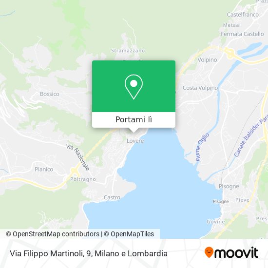 Mappa Via Filippo Martinoli, 9