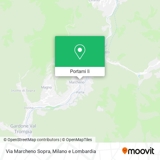 Mappa Via Marcheno Sopra