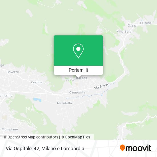 Mappa Via Ospitale, 42