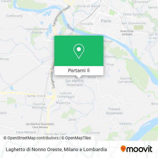 Mappa Laghetto di Nonno Oreste