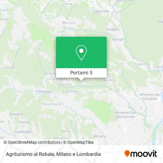 Mappa Agriturismo al Robale