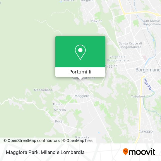 Mappa Maggiora Park