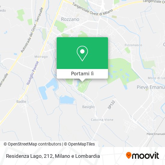 Mappa Residenza Lago, 212