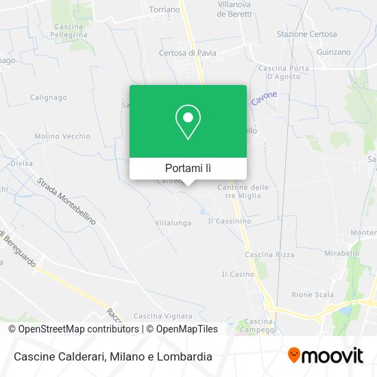 Mappa Cascine Calderari