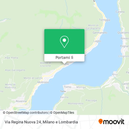 Mappa Via Regina Nuova 24