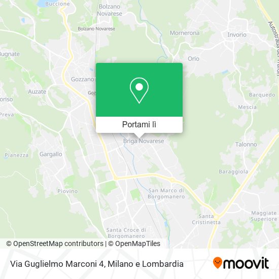 Mappa Via Guglielmo Marconi  4