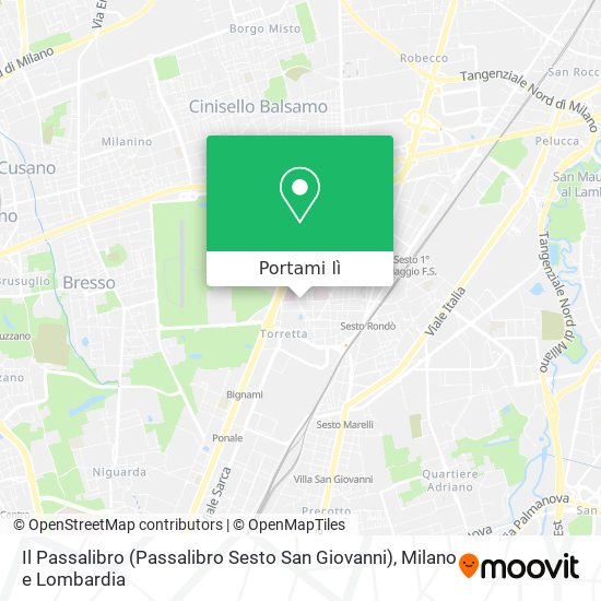 Mappa Il Passalibro (Passalibro Sesto San Giovanni)