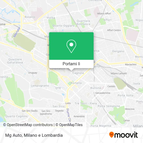 Mappa Mg Auto