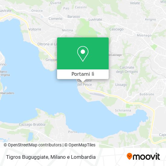 Mappa Tigros Buguggiate