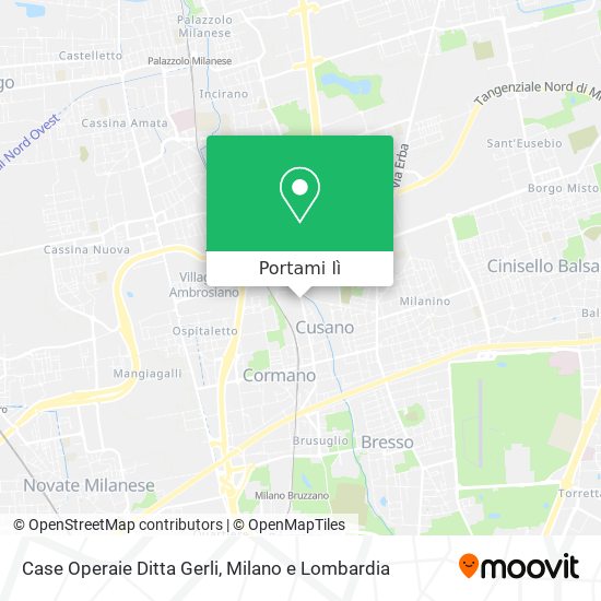 Mappa Case Operaie Ditta Gerli