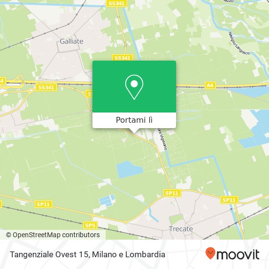 Mappa Tangenziale Ovest 15