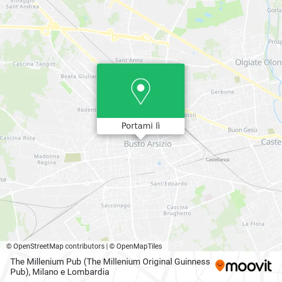 Mappa The Millenium Pub (The Millenium Original Guinness Pub)