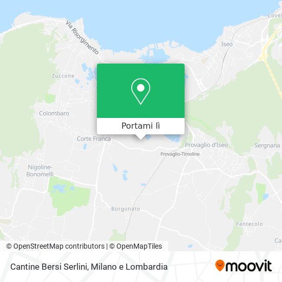 Mappa Cantine Bersi Serlini