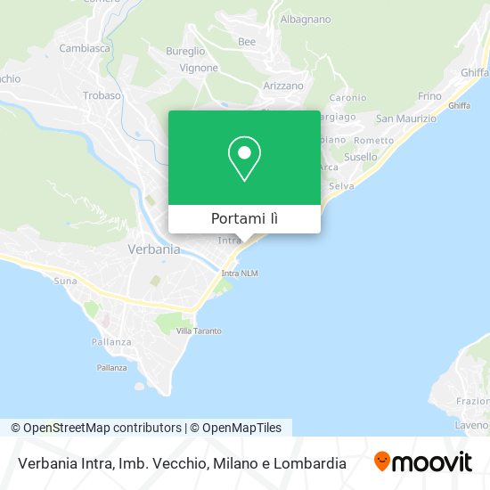Mappa Verbania Intra, Imb. Vecchio
