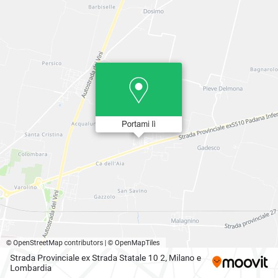 Mappa Strada Provinciale ex Strada Statale 10 2