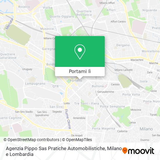 Mappa Agenzia Pippo Sas Pratiche Automobilistiche