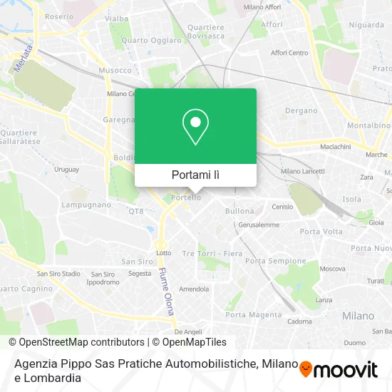 Mappa Agenzia Pippo Sas Pratiche Automobilistiche
