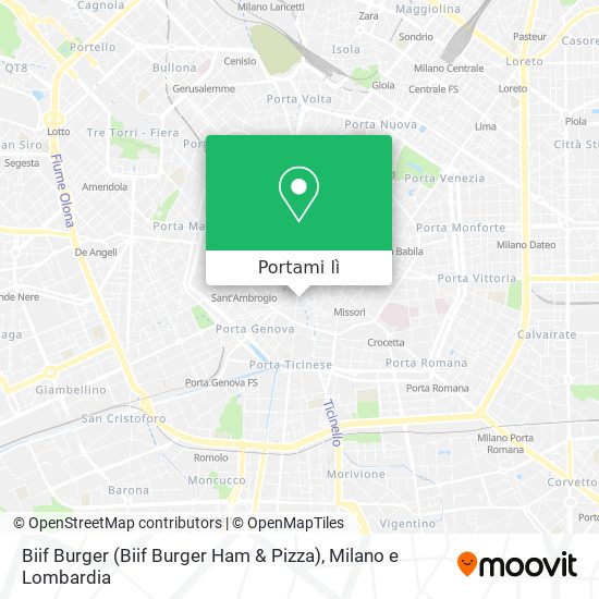 Mappa Biif Burger (Biif Burger Ham & Pizza)