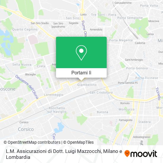 Mappa L.M. Assicurazioni di Dott. Luigi Mazzocchi