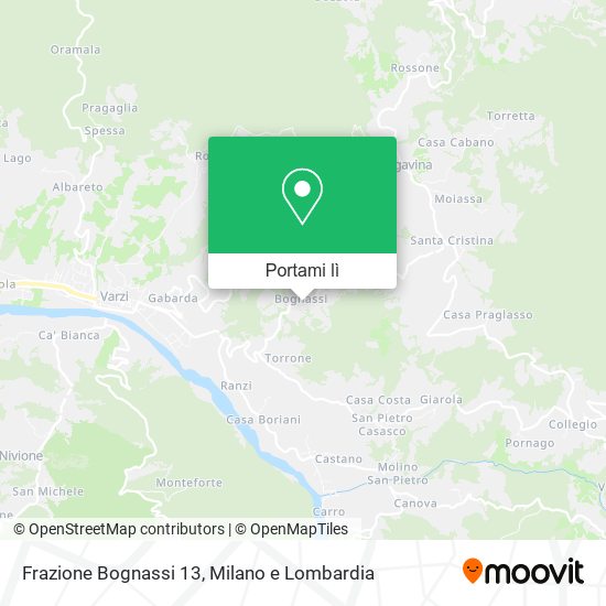 Mappa Frazione Bognassi 13