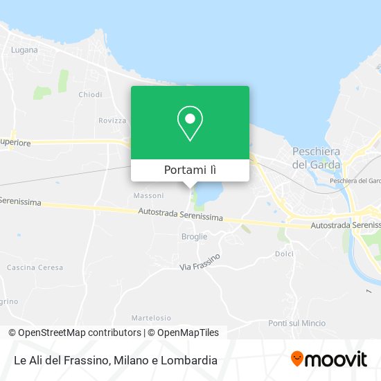 Mappa Le Ali del Frassino