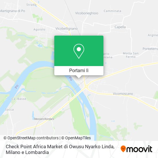 Mappa Check Point Africa Market di Owusu Nyarko Linda