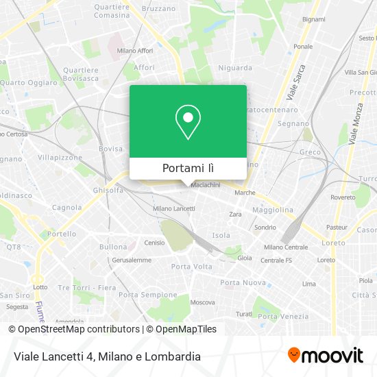 Mappa Viale Lancetti 4