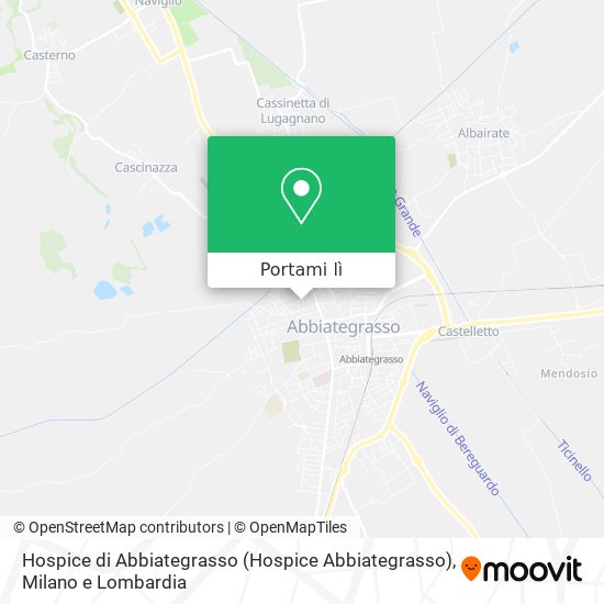 Mappa Hospice di Abbiategrasso (Hospice Abbiategrasso)