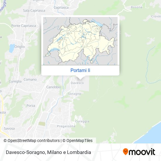 Mappa Davesco-Soragno