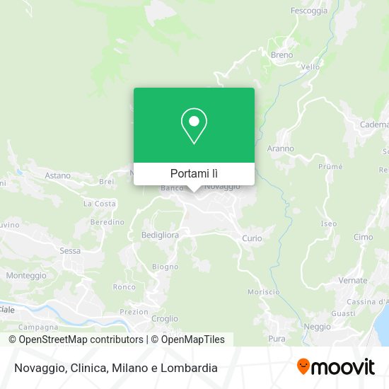 Mappa Novaggio, Clinica