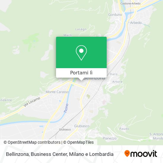 Mappa Bellinzona, Business Center