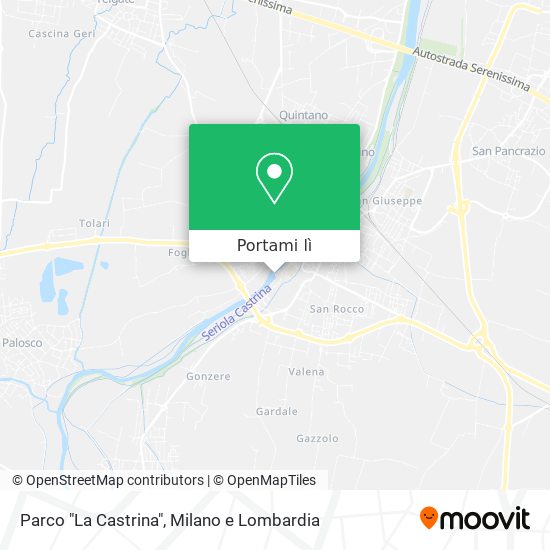 Mappa Parco "La Castrina"