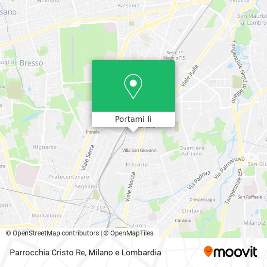 Mappa Parrocchia Cristo Re