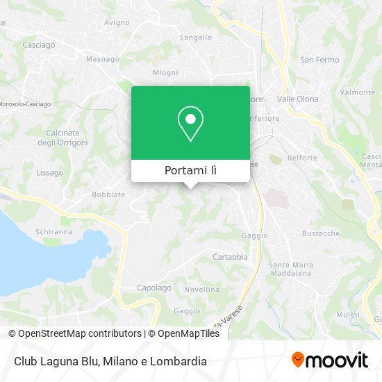 Mappa Club Laguna Blu