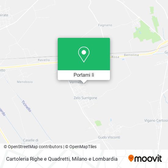 Mappa Cartoleria Righe e Quadretti