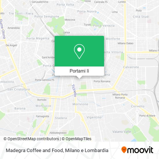 Mappa Madegra Coffee and Food