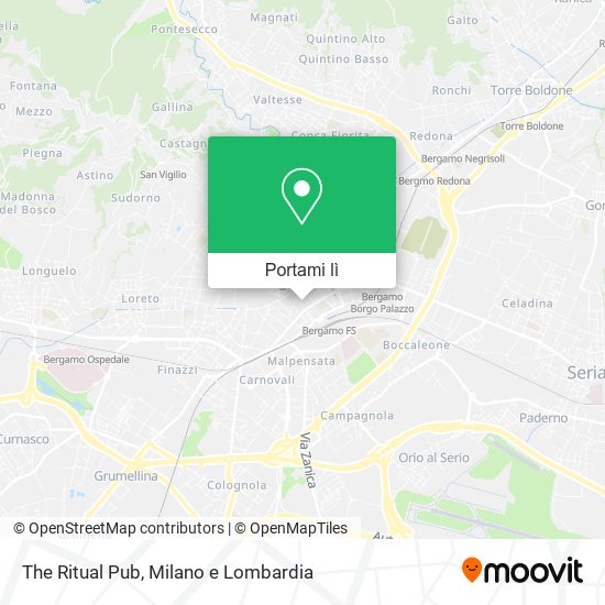 Mappa The Ritual Pub