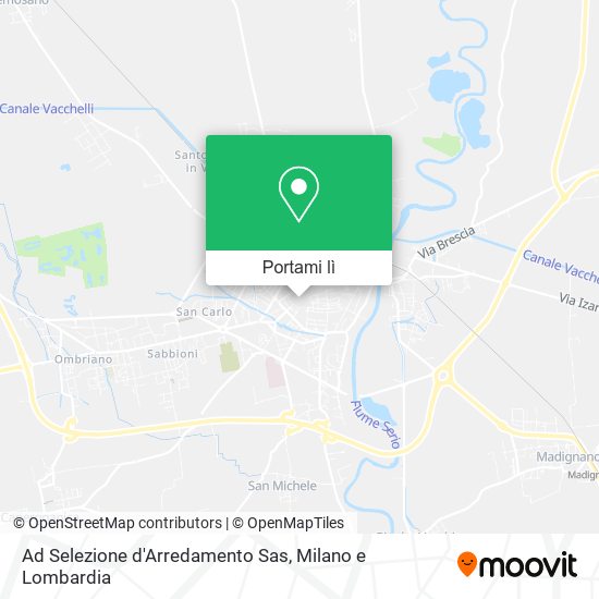 Mappa Ad Selezione d'Arredamento Sas