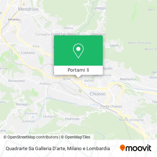 Mappa Quadrarte Sa Galleria D'arte