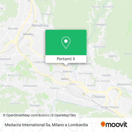 Mappa Medacta International Sa