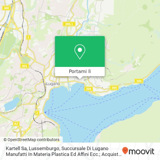Mappa Kartell Sa, Lussemburgo, Succursale Di Lugano Manufatti In Materia Plastica Ed Affini Ecc.; Acquist