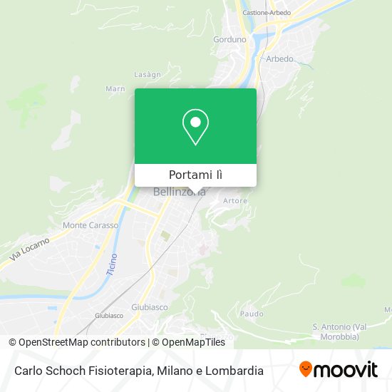 Mappa Carlo Schoch Fisioterapia