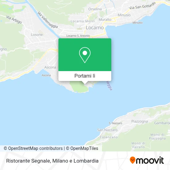 Mappa Ristorante Segnale