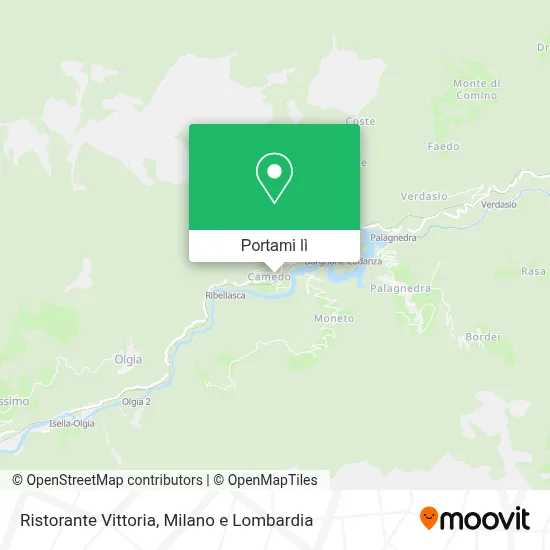 Mappa Ristorante Vittoria