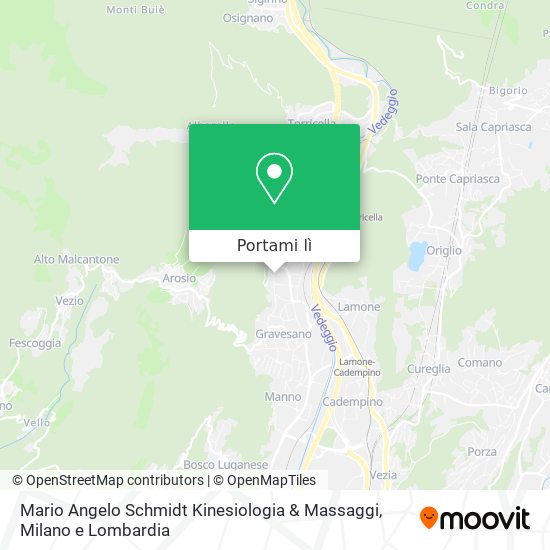 Mappa Mario Angelo Schmidt Kinesiologia & Massaggi