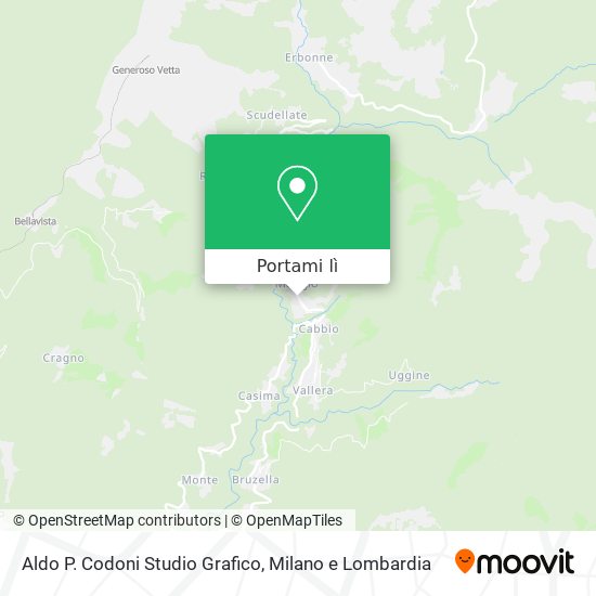 Mappa Aldo P. Codoni Studio Grafico