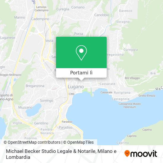 Mappa Michael Becker Studio Legale & Notarile