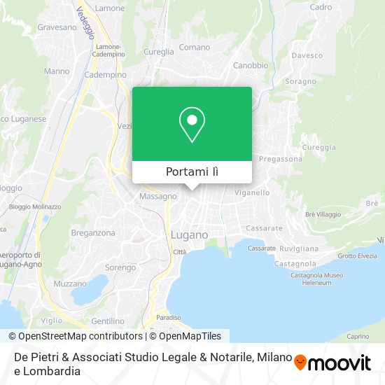Mappa De Pietri & Associati Studio Legale & Notarile