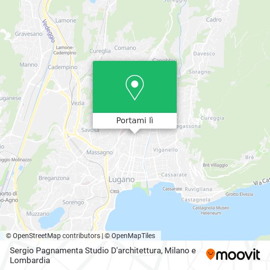Mappa Sergio Pagnamenta Studio D'architettura